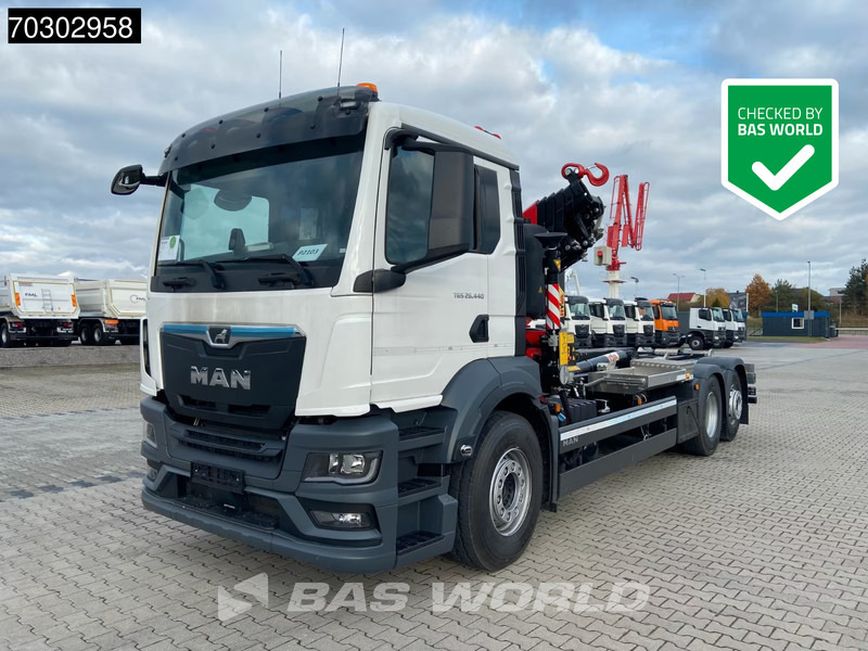MAN TGS 26.440 6X2 NEW! Fassi 235A.0.25 Kran Crane Hyva 20-57-S Euro 6 - Kamion vetëngarkues, Kamion me vinç: foto 1 MAN TGS 26.440 6X2 NEW! Fassi 235A.0.25 Kran Crane Hyva 20-57-S Euro 6 - Kamion vetëngarkues, Kamion me vinç: foto 1