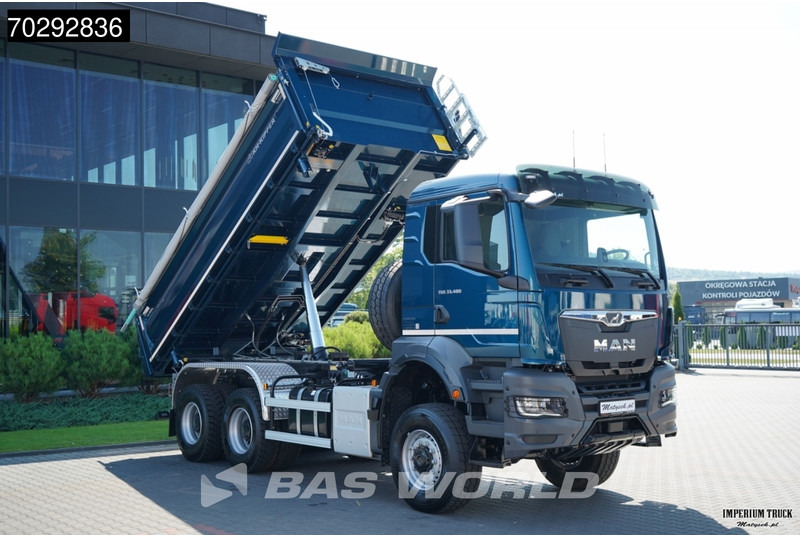 MAN TGS 33.480 TGS 6X6 11m3 KH-3-Way Kipper 6x6 Steel Suspension Automatic Big-Axle Euro 6 - Kamion vetëshkarkues: foto 3 MAN TGS 33.480 TGS 6X6 11m3 KH-3-Way Kipper 6x6 Steel Suspension Automatic Big-Axle Euro 6 - Kamion vetëshkarkues: foto 3