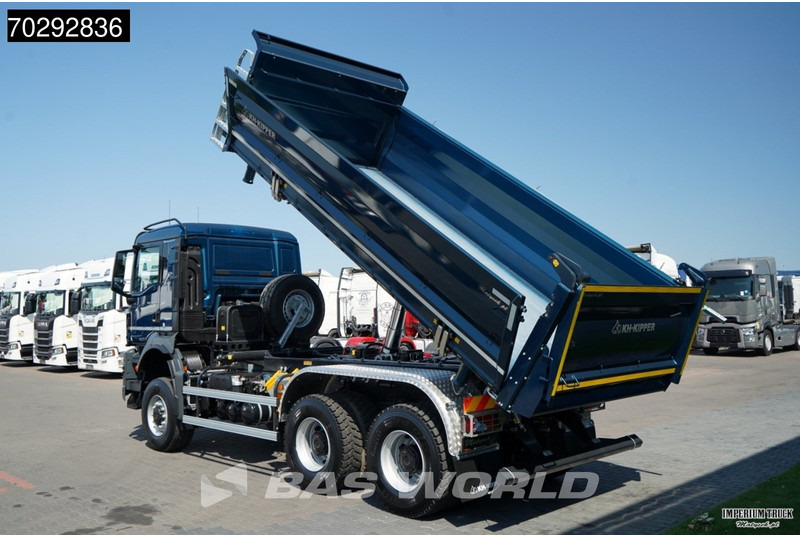 MAN TGS 33.480 TGS 6X6 11m3 KH-3-Way Kipper 6x6 Steel Suspension Automatic Big-Axle Euro 6 - Kamion vetëshkarkues: foto 2 MAN TGS 33.480 TGS 6X6 11m3 KH-3-Way Kipper 6x6 Steel Suspension Automatic Big-Axle Euro 6 - Kamion vetëshkarkues: foto 2