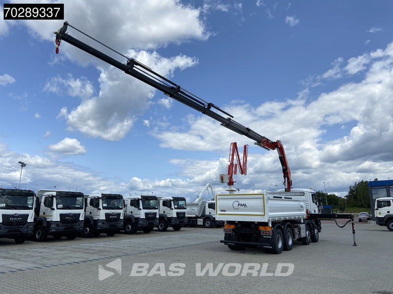 MAN TGS 35.440 8X4 NEW! Fassi F275.026 Kran Crane 13m3 3-Sided Tipper Big-Axle Euro 6 - Kamion vetëshkarkues, Kamion me vinç: foto 5 MAN TGS 35.440 8X4 NEW! Fassi F275.026 Kran Crane 13m3 3-Sided Tipper Big-Axle Euro 6 - Kamion vetëshkarkues, Kamion me vinç: foto 5