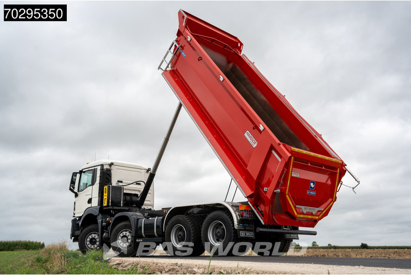 MAN TGS 35.440 TGS 8X4 18M3 Steel Tipper Hardox Steel Suspension Euro 6 - Kamion vetëshkarkues: foto 2 MAN TGS 35.440 TGS 8X4 18M3 Steel Tipper Hardox Steel Suspension Euro 6 - Kamion vetëshkarkues: foto 2