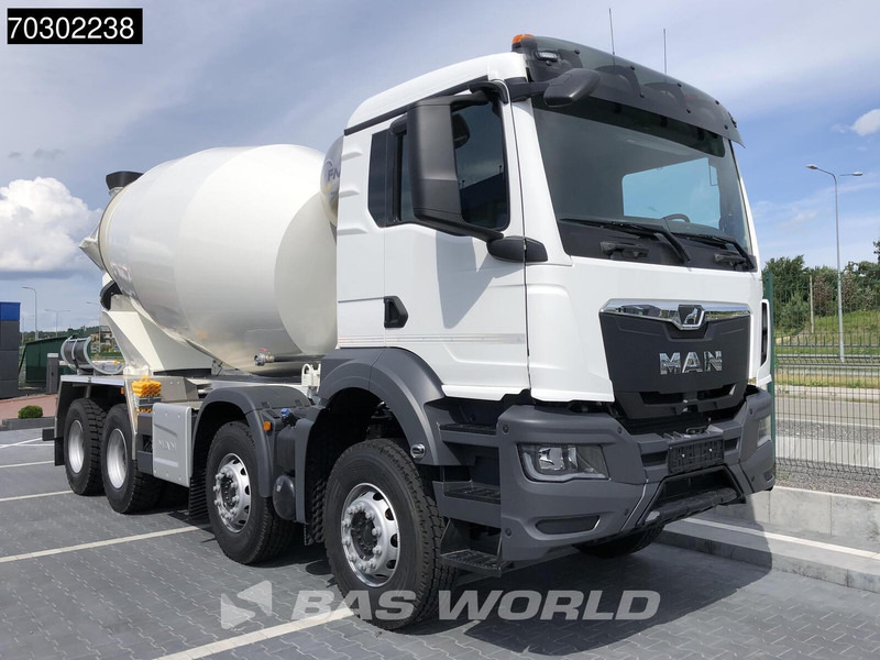 MAN TGS 41.400 8X4 10m3 FML mixer Steelsuspension Manual Airco EURO 2 - Autobetoniere: foto 3 MAN TGS 41.400 8X4 10m3 FML mixer Steelsuspension Manual Airco EURO 2 - Autobetoniere: foto 3