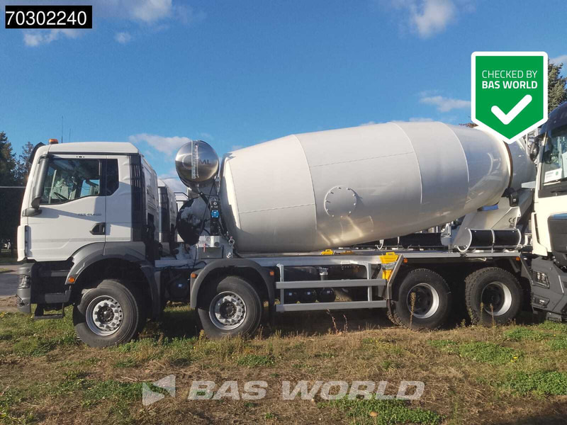 MAN TGS 41.400 8X4 12m3 FML mixer Steelsuspension Manual Airco EURO 2 - Autobetoniere: foto 1 MAN TGS 41.400 8X4 12m3 FML mixer Steelsuspension Manual Airco EURO 2 - Autobetoniere: foto 1