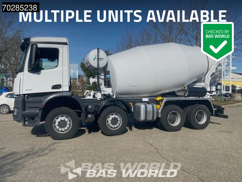 Mercedes-Benz Arocs 4145 8X4 10m3 Schwing Stetter mixer Manual Steelsuspension Euro 3 - Autobetoniere: foto 1 Mercedes-Benz Arocs 4145 8X4 10m3 Schwing Stetter mixer Manual Steelsuspension Euro 3 - Autobetoniere: foto 1