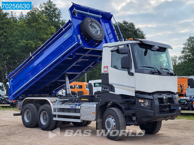 Renault K 430 6X6 6x6 13m3 Big-Axle 3-Seiten Euro 6 - Kamion vetëshkarkues: foto 3 Renault K 430 6X6 6x6 13m3 Big-Axle 3-Seiten Euro 6 - Kamion vetëshkarkues: foto 3