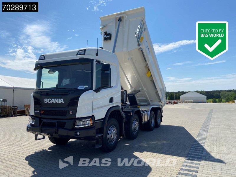 Scania P420 8X4 NEW! 18m3 Steel tipper Steelsuspension Automatic Euro 6 - Kamion vetëshkarkues: foto 1 Scania P420 8X4 NEW! 18m3 Steel tipper Steelsuspension Automatic Euro 6 - Kamion vetëshkarkues: foto 1