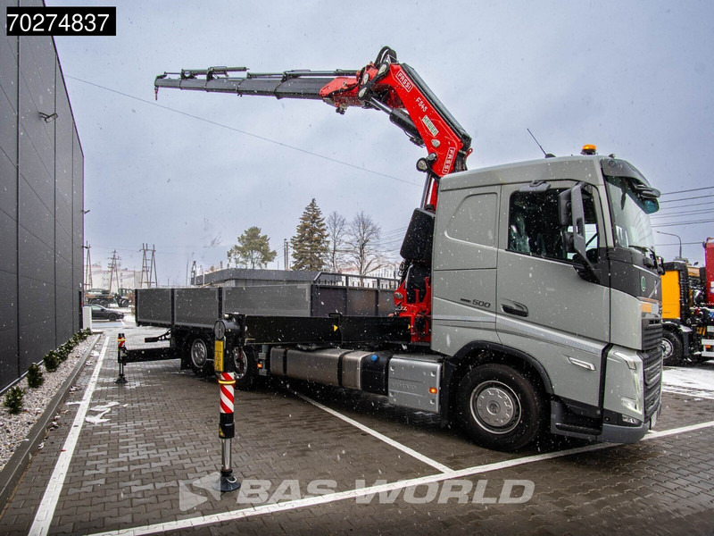 Volvo FH 500 6X2 NEW! Fassi F545RA Kran Crane VEB+ Lift-Lenkachse - Kamion me karroceri të hapur, Kamion me vinç: foto 2 Volvo FH 500 6X2 NEW! Fassi F545RA Kran Crane VEB+ Lift-Lenkachse - Kamion me karroceri të hapur, Kamion me vinç: foto 2