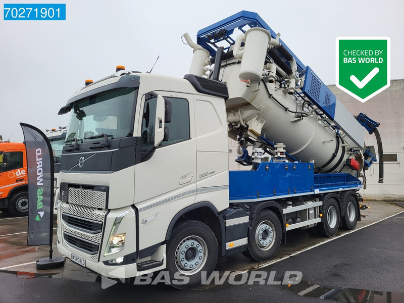 Volvo FH 500 8X4 Vacuum truck Gully Emptier 14.000ltr VEB+ Navi Euro 6 - Kamion me vakuum: foto 1 Volvo FH 500 8X4 Vacuum truck Gully Emptier 14.000ltr VEB+ Navi Euro 6 - Kamion me vakuum: foto 1