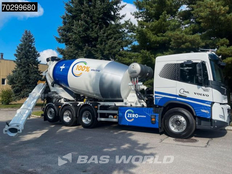 Volvo FMX 670 8X4 100% ELectric 490 kW 10m3 FML Mixer Lift/Steering Axle - Autobetoniere: foto 5 Volvo FMX 670 8X4 100% ELectric 490 kW 10m3 FML Mixer Lift/Steering Axle - Autobetoniere: foto 5
