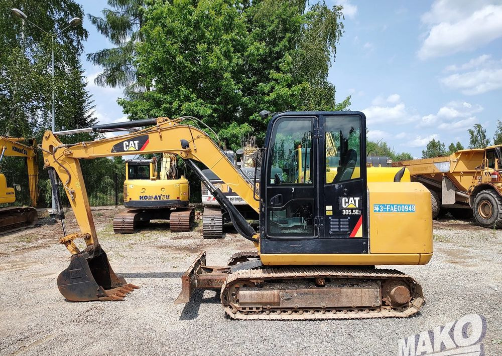 Caterpillar 305.5E2 - Ekskavator me zinxhirë: foto 2 Caterpillar 305.5E2 - Ekskavator me zinxhirë: foto 2
