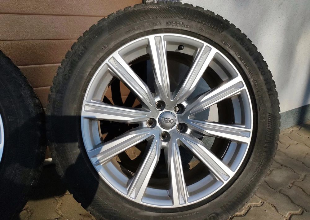 Koła felgi aluminiowe Audi Q8 SQ8 z oponami zimowymi Continental WinterContact TS850P 265/50 R20 H XL - Rrota për Veturë: foto 5 Koła felgi aluminiowe Audi Q8 SQ8 z oponami zimowymi Continental WinterContact TS850P 265/50 R20 H XL - Rrota për Veturë: foto 5