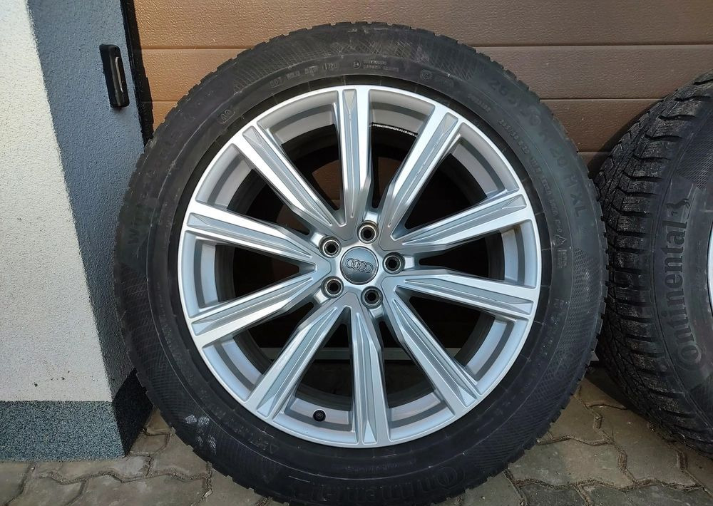 Koła felgi aluminiowe Audi Q8 SQ8 z oponami zimowymi Continental WinterContact TS850P 265/50 R20 H XL - Rrota për Veturë: foto 2 Koła felgi aluminiowe Audi Q8 SQ8 z oponami zimowymi Continental WinterContact TS850P 265/50 R20 H XL - Rrota për Veturë: foto 2