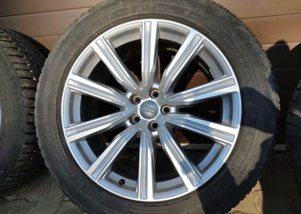 Koła felgi aluminiowe Audi Q8 SQ8 z oponami zimowymi Continental WinterContact TS850P 265/50 R20 H XL - Rrota për Veturë: foto 4 Koła felgi aluminiowe Audi Q8 SQ8 z oponami zimowymi Continental WinterContact TS850P 265/50 R20 H XL - Rrota për Veturë: foto 4