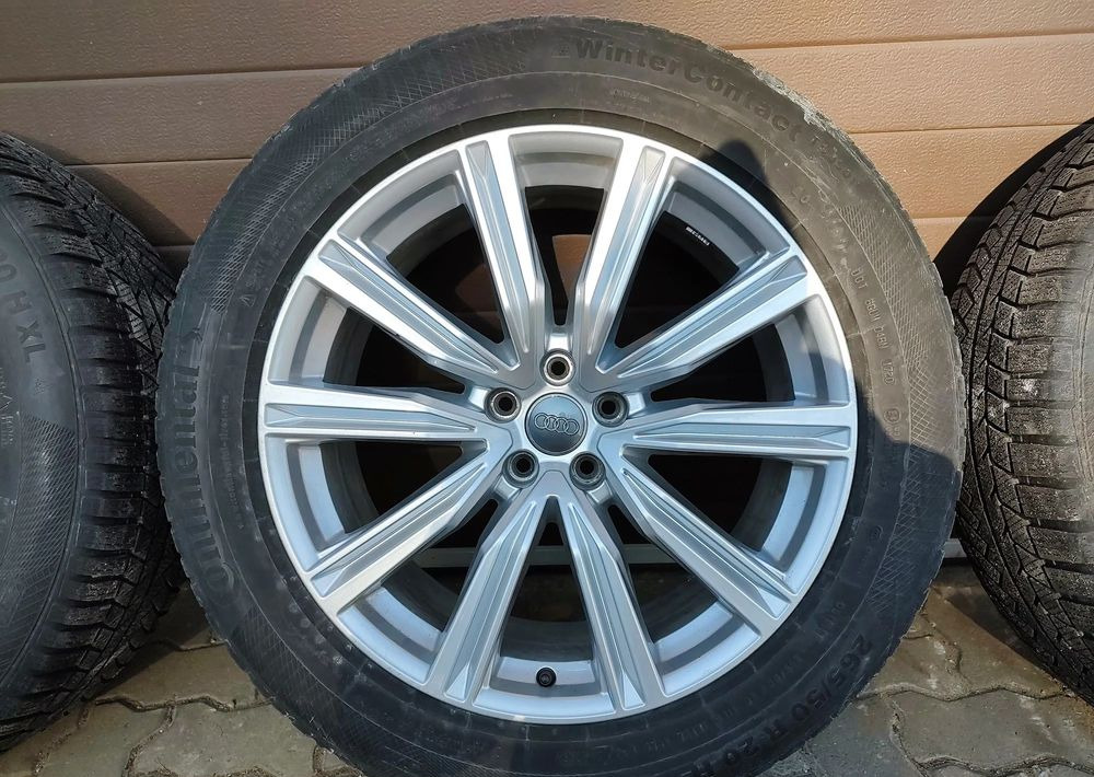 Koła felgi aluminiowe Audi Q8 SQ8 z oponami zimowymi Continental WinterContact TS850P 265/50 R20 H XL - Rrota për Veturë: foto 3 Koła felgi aluminiowe Audi Q8 SQ8 z oponami zimowymi Continental WinterContact TS850P 265/50 R20 H XL - Rrota për Veturë: foto 3