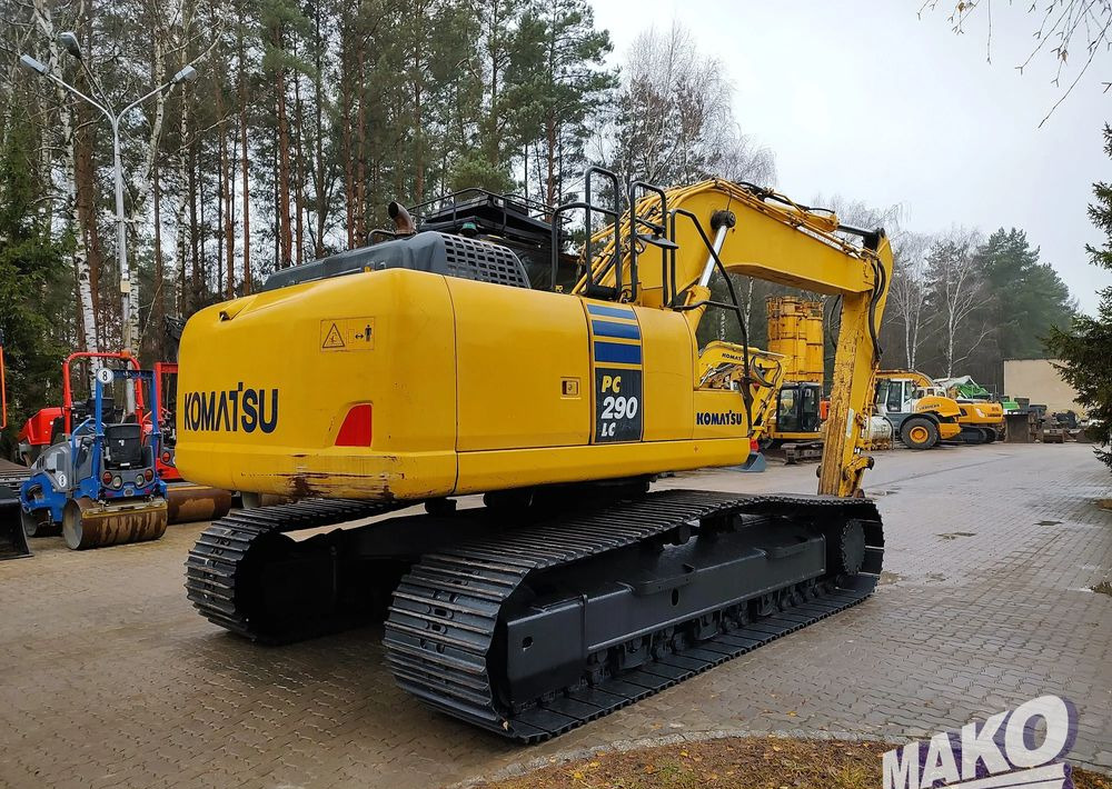Komatsu PC290LC-10 - Ekskavator me zinxhirë: foto 5 Komatsu PC290LC-10 - Ekskavator me zinxhirë: foto 5