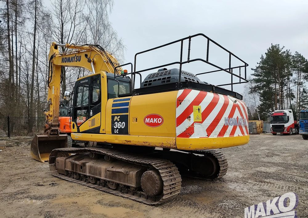 Komatsu PC360 LC-11 - Ekskavator me zinxhirë: foto 2 Komatsu PC360 LC-11 - Ekskavator me zinxhirë: foto 2