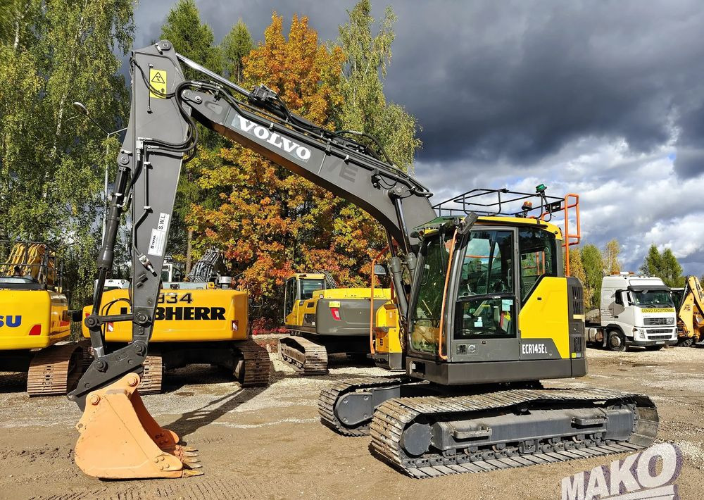 Volvo ECR 145 EL - Ekskavator me zinxhirë: foto 1 Volvo ECR 145 EL - Ekskavator me zinxhirë: foto 1