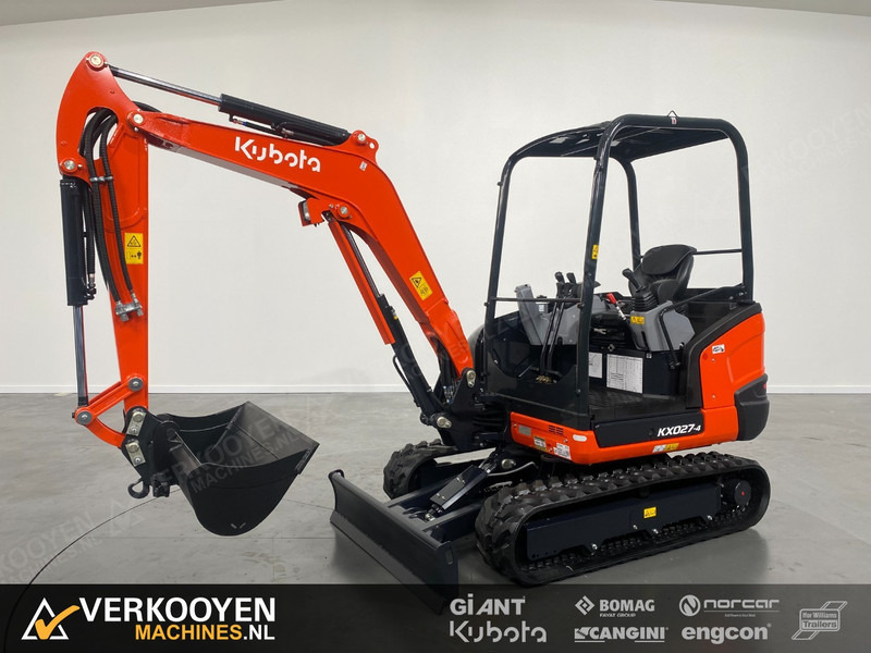 Kubota KX027-4 Hi Spec Canopy - Miniekskavator: foto 1 Kubota KX027-4 Hi Spec Canopy - Miniekskavator: foto 1