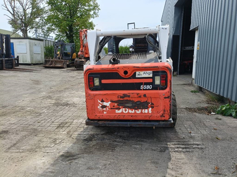 Bobcat s590 schranklader skid steer loader bucket, forks - Mini fadrom: foto 4 Bobcat s590 schranklader skid steer loader bucket, forks - Mini fadrom: foto 4