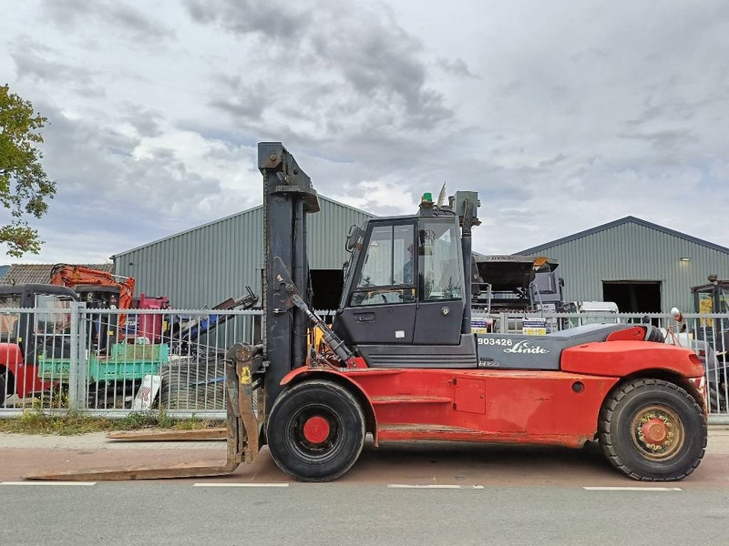 Pirun më naftë Linde H160 diesel 16T heftruck forklift stapler low mast: foto 14 Pirun më naftë Linde H160 diesel 16T heftruck forklift stapler low mast: foto 14