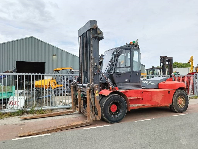 Pirun më naftë Linde H160 diesel 16T heftruck forklift stapler low mast: foto 13 Pirun më naftë Linde H160 diesel 16T heftruck forklift stapler low mast: foto 13