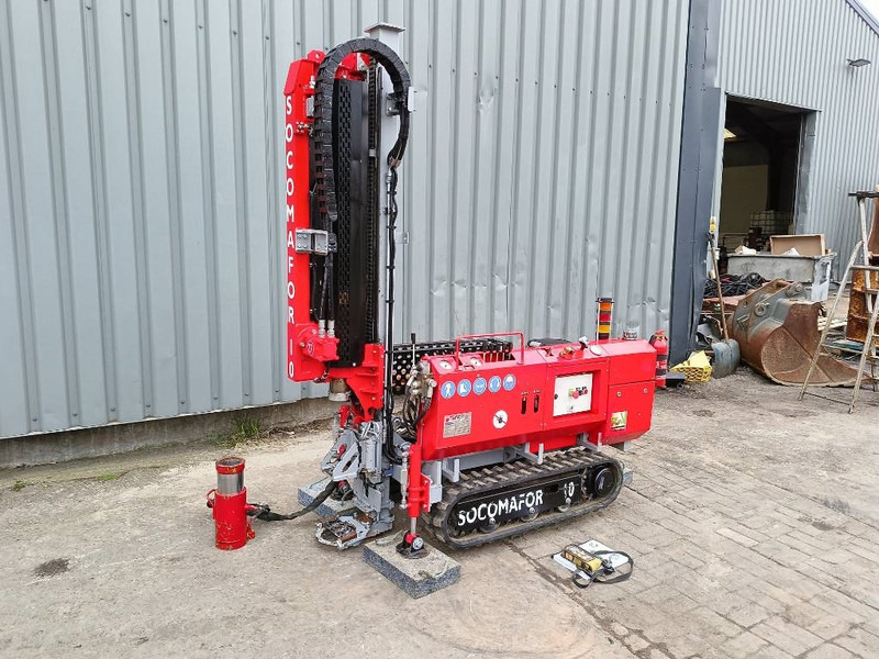 Socomafor 10 micro piling rig hei machine boor dri - Ngulës pilotash: foto 1 Socomafor 10 micro piling rig hei machine boor dri - Ngulës pilotash: foto 1