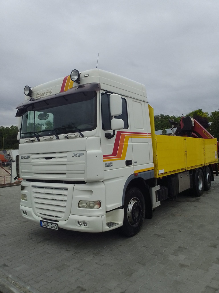 DAF Xf 105.410 Manual 6x2 Palfinger Pk18500 EXCELENT - Kamion me vinç: foto 1 DAF Xf 105.410 Manual 6x2 Palfinger Pk18500 EXCELENT - Kamion me vinç: foto 1