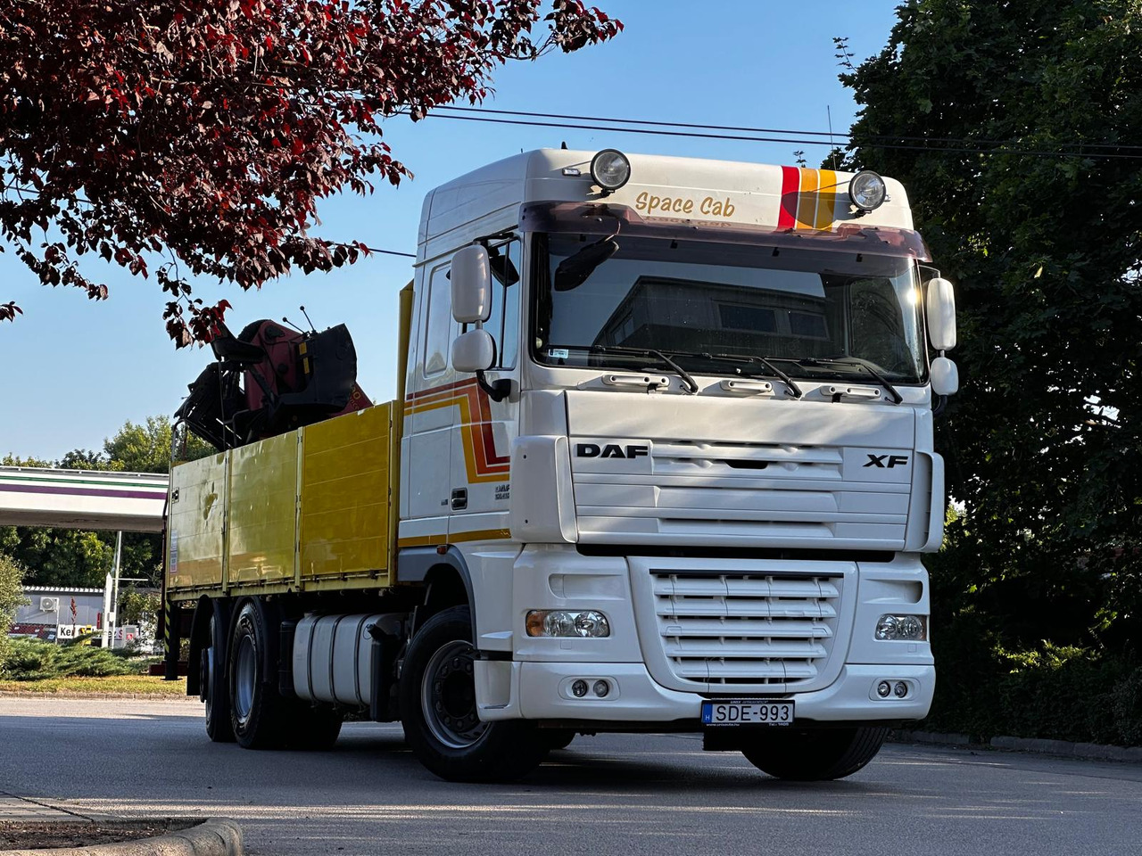 DAF Xf 105.410 Manual 6x2 Palfinger Pk18500 EXCELENT - Kamion me vinç: foto 1 DAF Xf 105.410 Manual 6x2 Palfinger Pk18500 EXCELENT - Kamion me vinç: foto 1