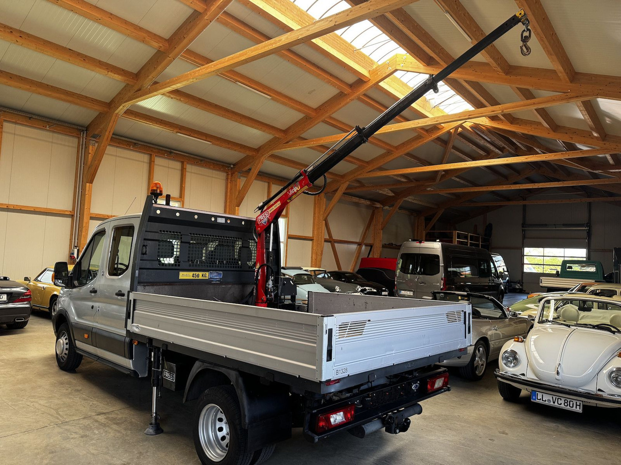 Ford Transit FT 350 DokaTdCI 1.2t Fassi Kran - Kamioncine me karroceri, Kamioncine dopio kabinë: foto 2 Ford Transit FT 350 DokaTdCI 1.2t Fassi Kran - Kamioncine me karroceri, Kamioncine dopio kabinë: foto 2