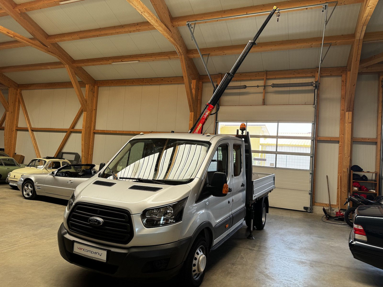 Ford Transit FT 350 DokaTdCI 1.2t Fassi Kran - Kamioncine me karroceri, Kamioncine dopio kabinë: foto 4 Ford Transit FT 350 DokaTdCI 1.2t Fassi Kran - Kamioncine me karroceri, Kamioncine dopio kabinë: foto 4
