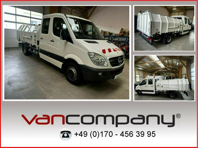 MERCEDES-BENZ Sprinter 516 CDI Müllwagen Papierkorbsammelfzg.... - Kamion mbeturinash: foto 1 MERCEDES-BENZ Sprinter 516 CDI Müllwagen Papierkorbsammelfzg.... - Kamion mbeturinash: foto 1