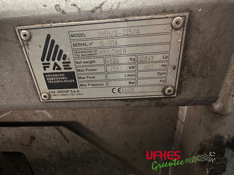 FAE UMH/S-225/A mulcher - Pajisje pylltarie: foto 4 FAE UMH/S-225/A mulcher - Pajisje pylltarie: foto 4