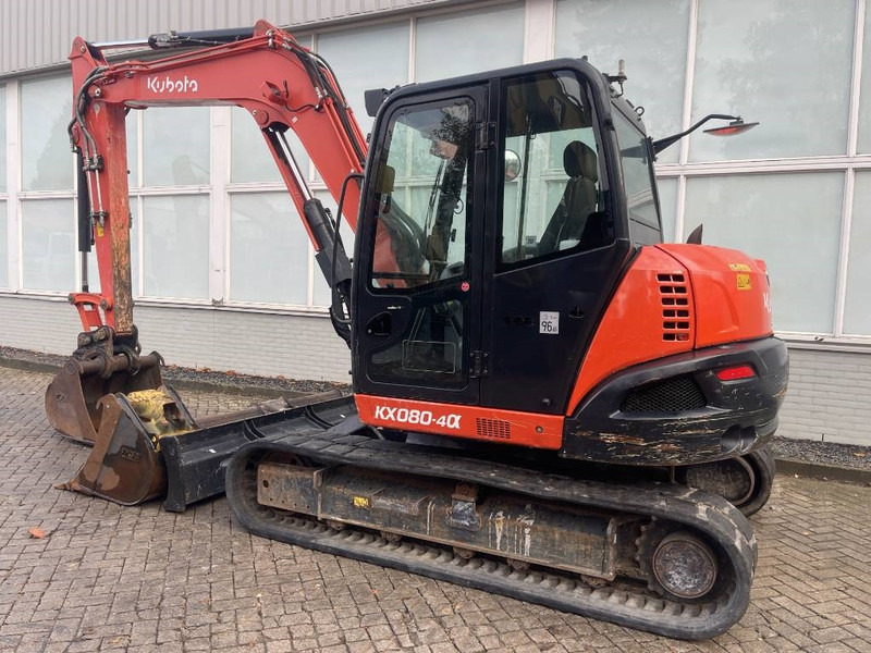 Kubota KX 080-4 CX - Miniekskavator: foto 5 Kubota KX 080-4 CX - Miniekskavator: foto 5