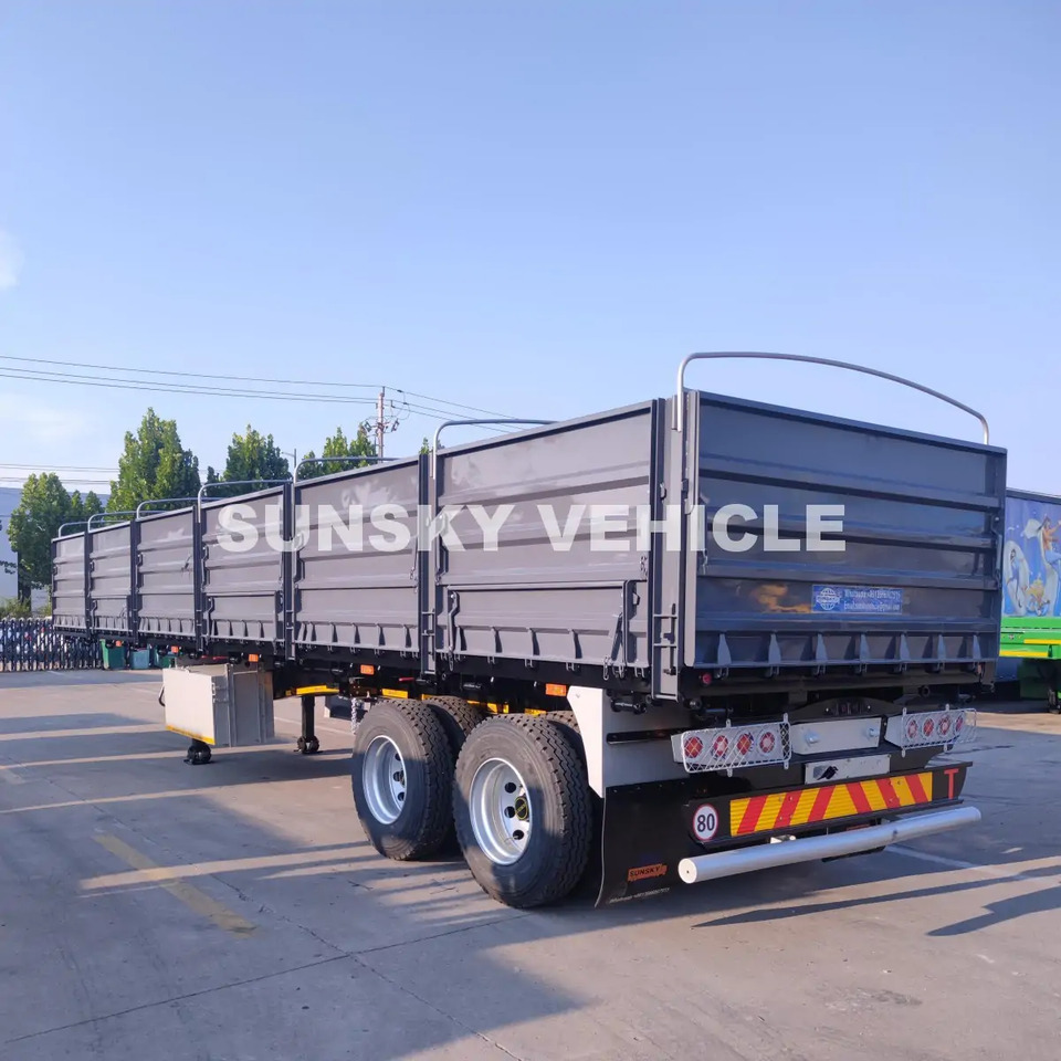SUNSKY Superlink Trailer - Gjysmë rimorkio e hapur/ Platformë: foto 5 SUNSKY Superlink Trailer - Gjysmë rimorkio e hapur/ Platformë: foto 5