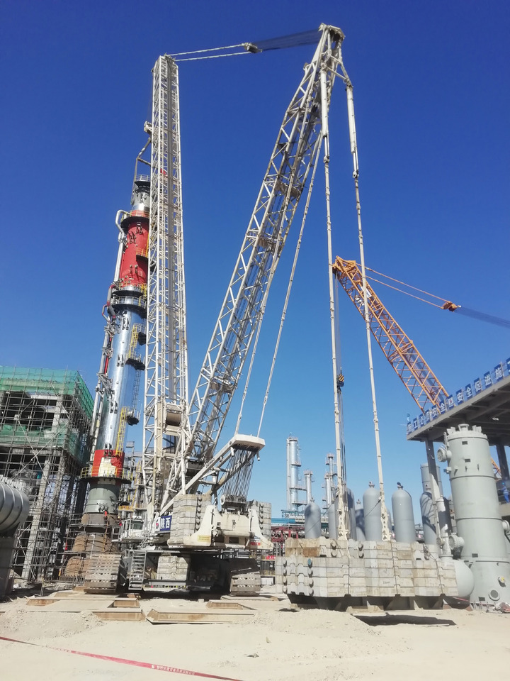 DEMAG Mobile Hydraulic Crane CC6800-1 1250 Ton Used Heavy Duty Crawler Crane For Sale - Vinç me zinxhir: foto 3 DEMAG Mobile Hydraulic Crane CC6800-1 1250 Ton Used Heavy Duty Crawler Crane For Sale - Vinç me zinxhir: foto 3