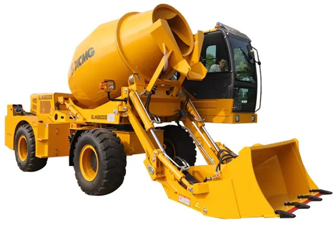 XCMG Official SLM2600S 2.6cbm Concrete Mixer Mobile Self Loading Concrete Mixer Truck - Autobetoniere: foto 1 XCMG Official SLM2600S 2.6cbm Concrete Mixer Mobile Self Loading Concrete Mixer Truck - Autobetoniere: foto 1