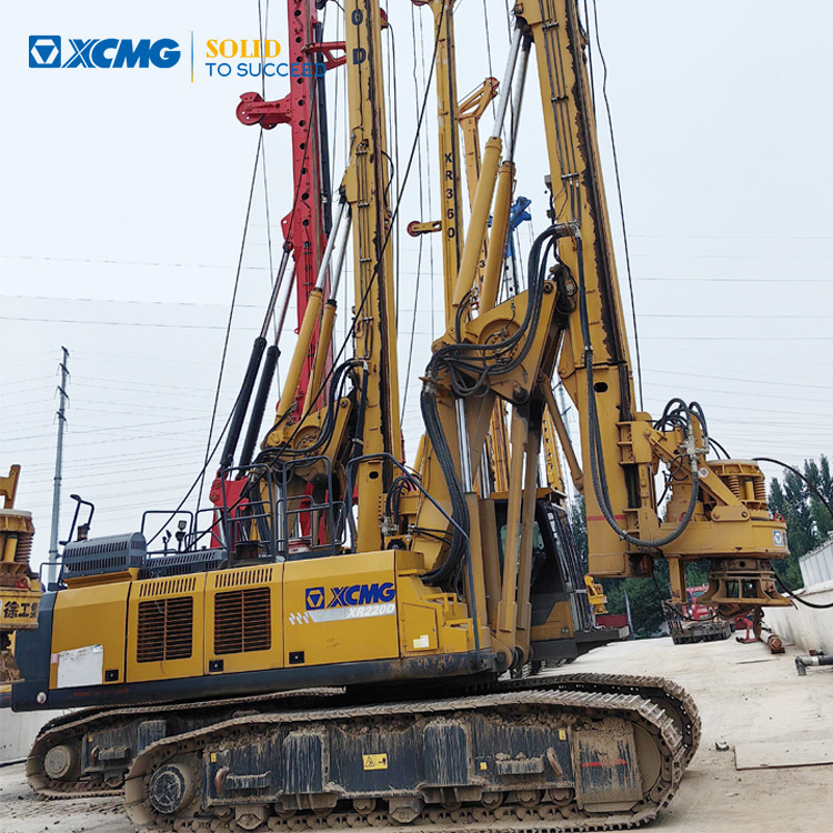XCMG Offiical Used Rotary Drilling Rigs Drilling Machine XR220D Pile Drilling Rig For Sale - Sondë shpimi: foto 1 XCMG Offiical Used Rotary Drilling Rigs Drilling Machine XR220D Pile Drilling Rig For Sale - Sondë shpimi: foto 1