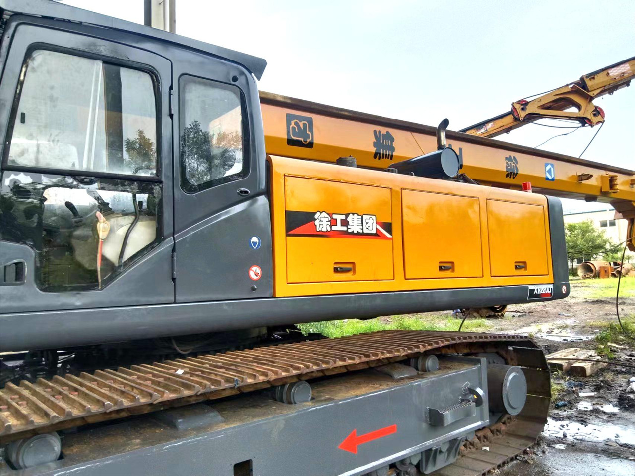 XCMG XCMG Officail XR220D used hydraulic rotary drilling rig for sale - Sondë shpimi: foto 3 XCMG XCMG Officail XR220D used hydraulic rotary drilling rig for sale - Sondë shpimi: foto 3