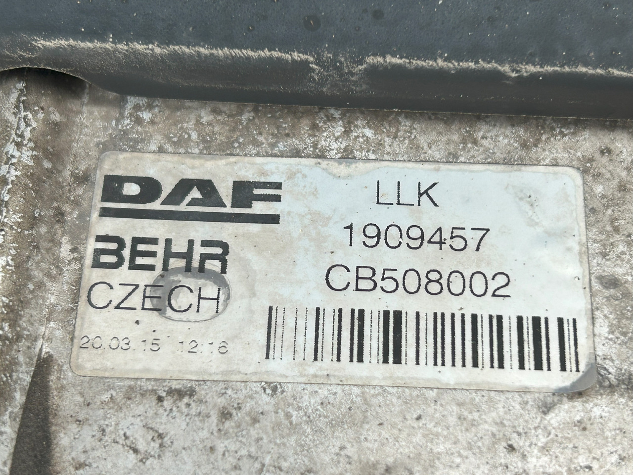 DAF CF EURO 6 COOLER SET - Radiatori për Kamioni: foto 5 DAF CF EURO 6 COOLER SET - Radiatori për Kamioni: foto 5