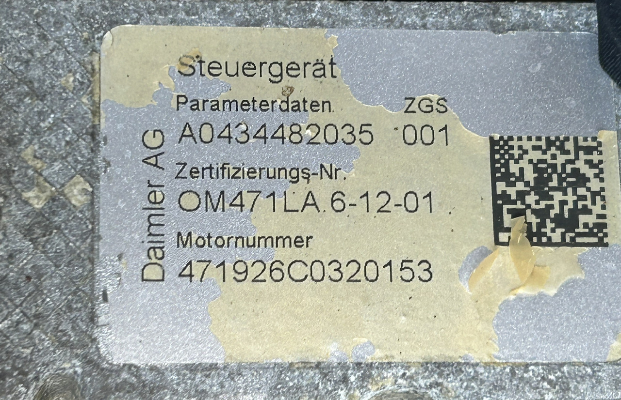 MERCEDES ACTROS MP4 OM471 926 - Motori për Kamioni: foto 5 MERCEDES ACTROS MP4 OM471 926 - Motori për Kamioni: foto 5