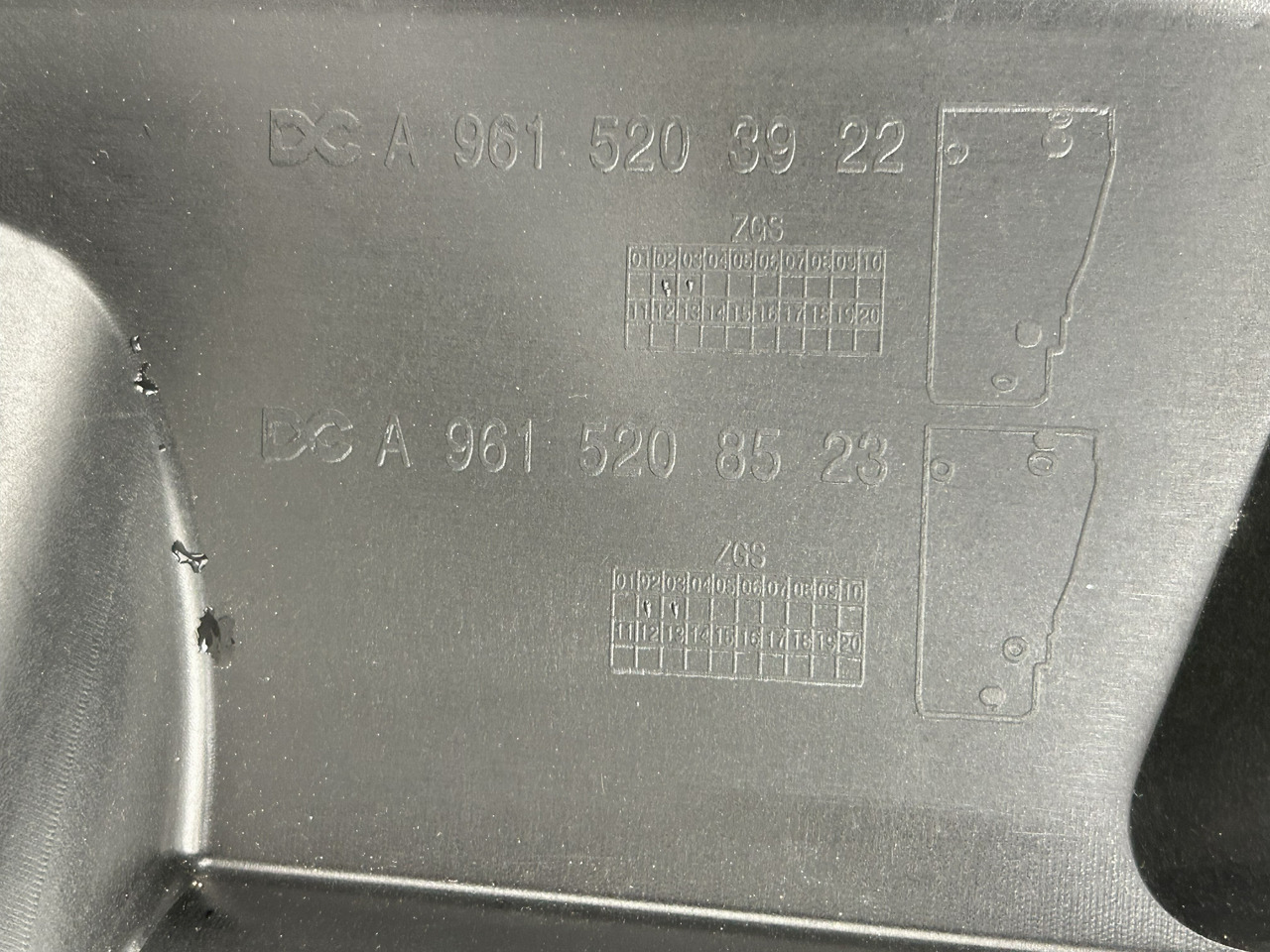 Trupi dhe të jashtme i ri MERCEDES-BENZ ACTROS MP4 MP5 ENGINE SOUNDPROOFING COVER KIT: foto 14