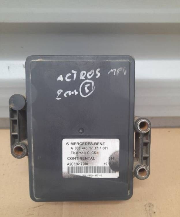 Mercedes-Benz ACTROS MP4 CLCS A0034461717/001 - ECU për Kamioni: foto 1 Mercedes-Benz ACTROS MP4 CLCS A0034461717/001 - ECU për Kamioni: foto 1