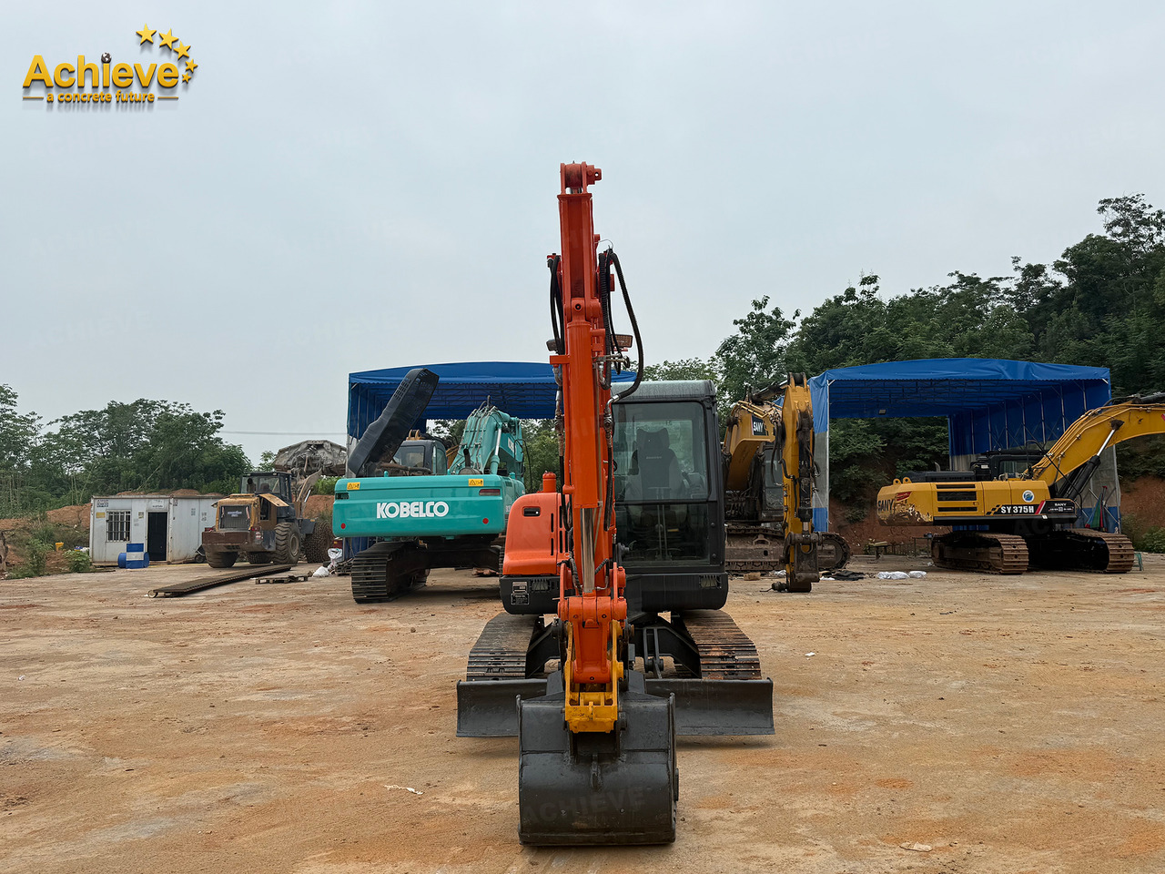 DOOSAN Diwanlun DX60-9 Excavator 38.9(52.1)/2100kW(HP) / rpm D24C 0.23m3 5700kg 4.2+2.8Ton 【ACHIEVE】 TOP CONDITION!!! - Ekskavator me zinxhirë: foto 3 DOOSAN Diwanlun DX60-9 Excavator 38.9(52.1)/2100kW(HP) / rpm D24C 0.23m3 5700kg 4.2+2.8Ton 【ACHIEVE】 TOP CONDITION!!! - Ekskavator me zinxhirë: foto 3