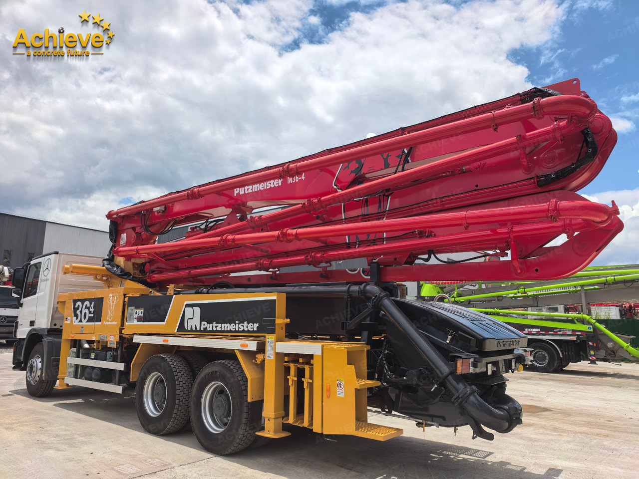 Pompë betoni PUTZMEISTER Mercedes-Benz M36-4 2018 ACTROS 3341【ACHIEVE】TOP CONDITION!!!: foto 20