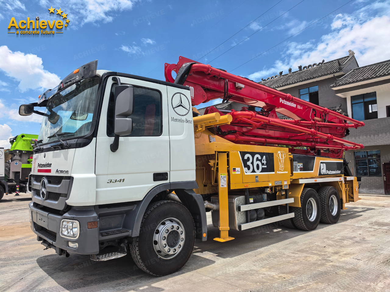 Pompë betoni PUTZMEISTER Mercedes-Benz M36-4 2018 ACTROS 3341【ACHIEVE】TOP CONDITION!!!: foto 19