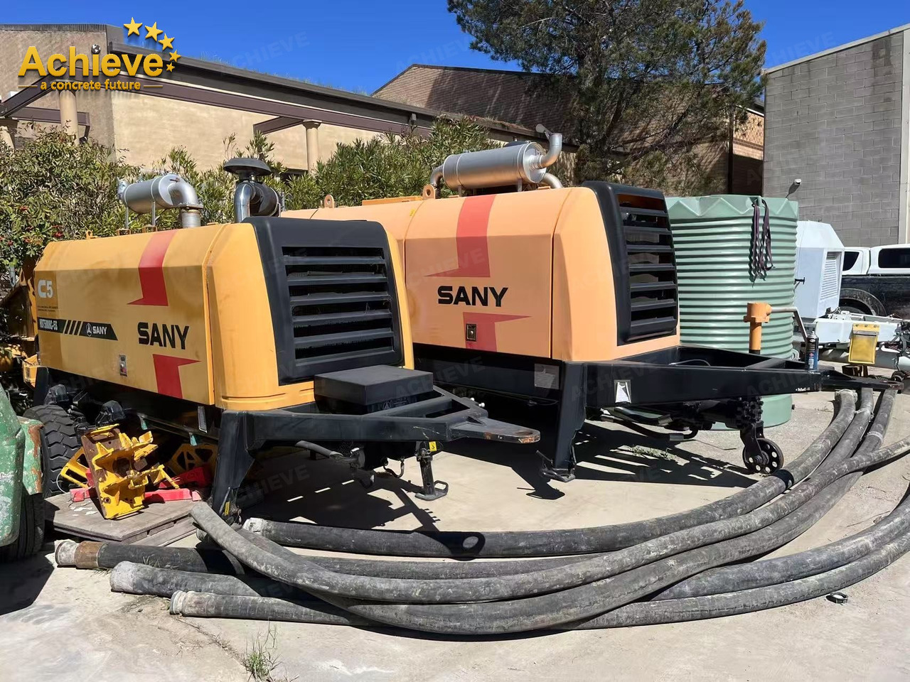 SANY SANY 【ACHIEVE】TOP CONDITION!!! demo new low hours Sany Concrete Trailer Pump 2017 HBT5008C-5S - Pompë stacionare betoni: foto 3 SANY SANY 【ACHIEVE】TOP CONDITION!!! demo new low hours Sany Concrete Trailer Pump 2017 HBT5008C-5S - Pompë stacionare betoni: foto 3