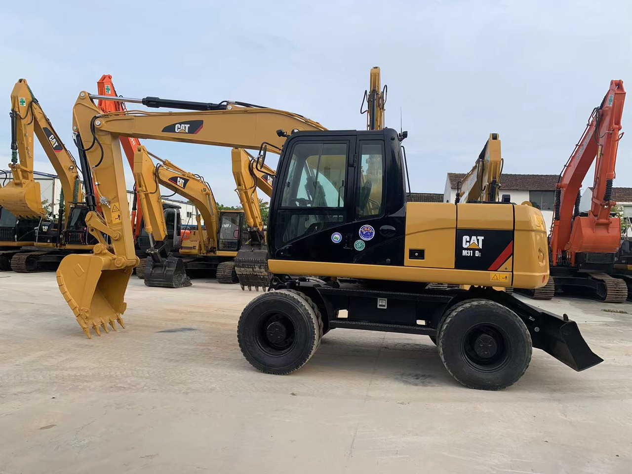 CATERPILLAR Wheeled Excavator CAT M315D2 Excellent Condition Tire Excavator - Ekskavator me goma: foto 2 CATERPILLAR Wheeled Excavator CAT M315D2 Excellent Condition Tire Excavator - Ekskavator me goma: foto 2