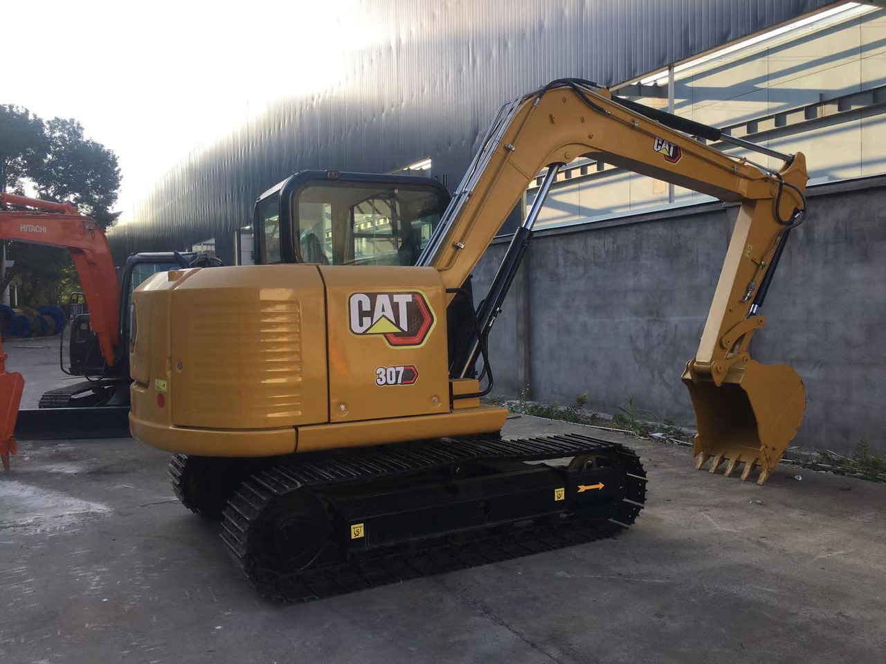 Caterpillar Small Digger CAT 307E2, 306E2 - Ekskavator me zinxhirë: foto 3 Caterpillar Small Digger CAT 307E2, 306E2 - Ekskavator me zinxhirë: foto 3