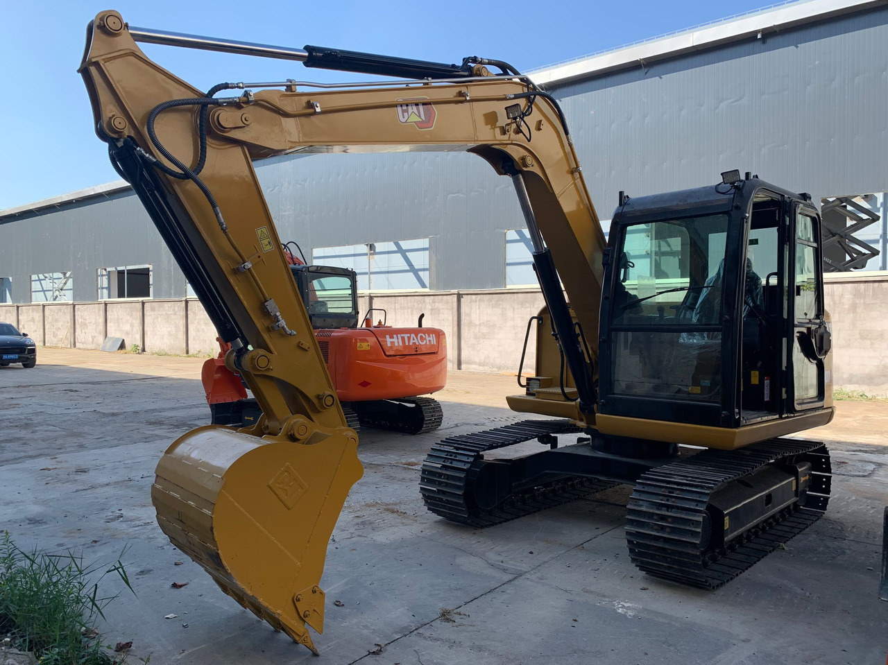 Caterpillar Small Digger CAT 307E2, 306E2 - Ekskavator me zinxhirë: foto 4 Caterpillar Small Digger CAT 307E2, 306E2 - Ekskavator me zinxhirë: foto 4