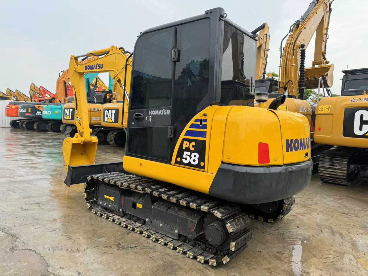 KOMATSU 5 ton Excavator PC55MR, PC56, PC58 Landscaping Excavator - Miniekskavator: foto 2 KOMATSU 5 ton Excavator PC55MR, PC56, PC58 Landscaping Excavator - Miniekskavator: foto 2